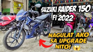 Suzuki Raider 150 Fi 2022 Model Nagulat Ako Sa Upgrade  Specs Features amp Walkthrough [upl. by Kathlin]