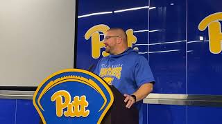 Pitt DL Coach Tim Daoust Speaks on Units progression [upl. by Aicenek437]