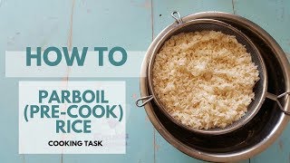 The BEST WAY To Parboil Rice [upl. by Janeta]