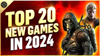 Top 20 New Games Coming In 2024 [upl. by Oidualc746]