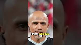 kemarahan fans timnas Indonesia kepada wasit Al kaf shorts shortvideo shortsfeed shortsvideo [upl. by Sothena]