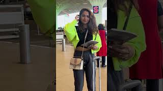 Avika Gor Turns Heads At The Airport With Her Sizzling Looks And Sweet Personality  WATCH [upl. by Docilla]