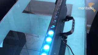 Test amp Check Showlite 16x3 Watt LED STAGE BAR [upl. by Eelitan]