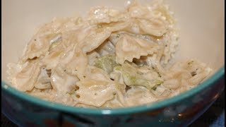 CREAMY BOWTIE CHICKEN RECIPEQUICK AND EASY PASTA DISHCHERYLS HOME COOKINGEPISODE 622 [upl. by Savage]