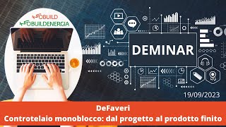 DeFAVERI  Controtelaio monoblocco dal progetto al prodotto finito [upl. by Rhea304]