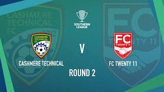 HIGHLIGHTS Cashmere Technical FC vs FC Twenty 11  Southern League [upl. by Ardnasxela]