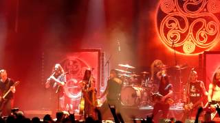 Eluveitie  Uxellodunon  live  Paganfest in Z7 Pratteln 2032012 [upl. by Karisa874]