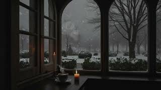 music to makes romanticize study on a snowy day dark academia playlist [upl. by Artenahs]