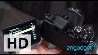 Nikon Coolpix P520 and L820 HandsOn  Engadget [upl. by Areema805]