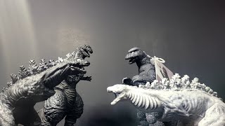 MMS Orthochromatic and 1974 2024 ver Halloween Special Figure Review  BurningGodzilla Fan 1954 [upl. by Vernen]