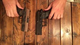 Arex ReX Zero 1 vs Sig P320 Compact  Size Comparison [upl. by Nuarb743]