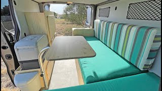 Aménagement amovible en bois sur le Renault Trafic III L1H1 🚐🍃 [upl. by Oran]