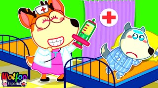 Wolfoo Vamos al Doctor🚑👨‍⚕️ El bebé se enfermó  Videos educativos para niños  Wolfoo en español [upl. by Annaul]