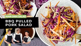 How To Make Amazing BBQ Pulled Pork Salad [upl. by Houlberg92]