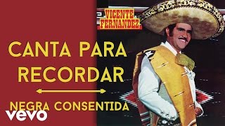 Vicente Fernández  Negra Consentida Cover Audio [upl. by Hakym]