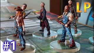 ZOMBICIDE  Apocalypse Jour 1  mission tutoriel LP1 [upl. by Evol]