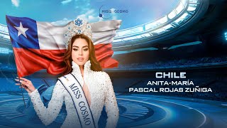 ANITAMARÍA PASCAL ROJAS ZUÑIGA  INTRODUCTION VIDEO  MISS COSMO CHILE 2024 [upl. by Assenahs]