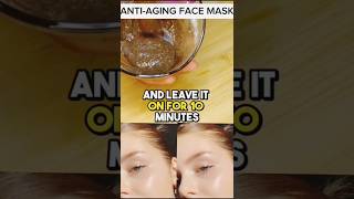 Anti aging face mask now you look 20😍shortsvideoviralvideoviralshortsviralreelshortsfeedshorts [upl. by Manwell]