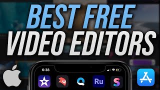 Top 5 Best FREE Video Editing Apps for iPhone amp iPad 2021 No Watermarks [upl. by Scarlett]