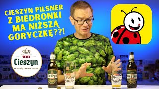 Cieszyn Pilsner z Biedronki ma niższą goryczkę [upl. by Bates]