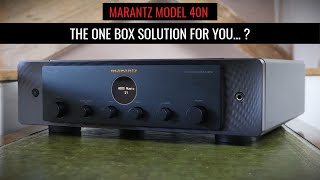 FOR AUDIOPHILES Marantz Model 40N Amplifier Review [upl. by Pitts576]