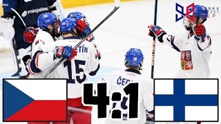 Česko vs Finsko  Hlinka Gretzky Cup 2024 [upl. by Atiana301]