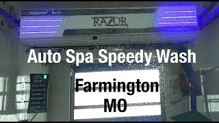 Washworld Razor Touch Free  Auto Spa Speedy Wash Farmington MO [upl. by Enovaj]