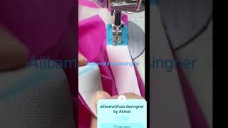 tag your friendalibamahfuza desingner shortstrending viral sewing elastic stitching [upl. by Carrol]