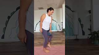 Prenatal Yoga For Pubic Pain  SPD  PGP yogainstructor pregnancyyoga prenatalyoga [upl. by Aihsekram]