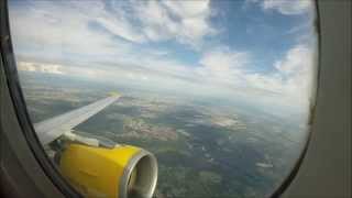 Nice Roar Vueling A320 Takeoff Milan Malpensa GoPro [upl. by Reinwald291]