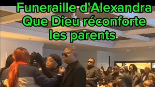 FUNERAILLE DALEXANDRA QUE DIEU RÉCONFORTE LA FAMILLE ET QUE LA JUSTICE SOIT FAITE [upl. by Tiduj]