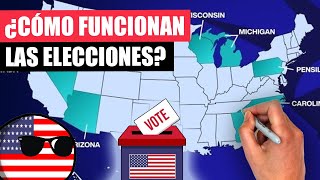 ✅ ¿Cómo funcionan las ELECCIONES de EEUU  Guía para entender el sistema político de EEUU [upl. by Anirrehs]