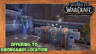 World of Warcraft Offering to Bwonsamdi Location Nazmir [upl. by Aicillyhp102]