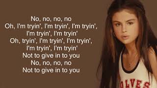 Selena Gomez  Bad Liar Lyrics [upl. by Robers]