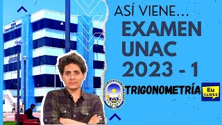 🥇 Examen de Admisión TRIGONOMETRÍA 🔢 UNAC Solucionario 2023  1 Universidad del Callao Ingeniería [upl. by Sirenay]