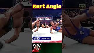 Kurt Angle From Olympic Gold to WWE Legend 🏅🤼‍♂️🔥wwe shorts kurtangle [upl. by Jeni960]