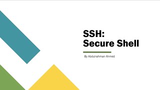 SSH Secure Shell  Linux [upl. by Deach251]