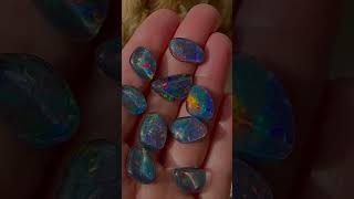 Just listed so many new fabulous Australian opals Gem quality opal solids doublets and triplets [upl. by Jakie460]