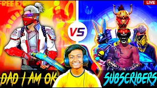 🌿FREE FIRE LIVE🌿PLAYING 1 VS 6 KHATARNAK😎CUSTOM ROOM GAME PLAY 🎮🎯 ON LIVE  GARENA FREE FIRE [upl. by Esyli]