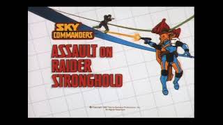 Sky Commanders INTRO HANNABARBERA 1987 [upl. by Kcirej]