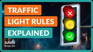 Traffic Lights Explained  Learn What US Traffic Signals Mean [upl. by Odella]