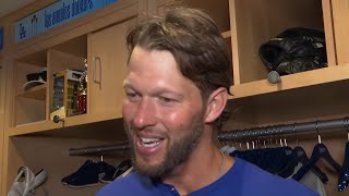 Clayton Kershaw Postgame Interview on His First Game Back from Injury [upl. by Anayad]