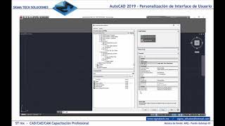 23 AutoCAD 2019  Personalizar Interfaz de usuario [upl. by Asiret]