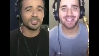 Despacito  Luis Fonsi ft Armando Poyo Sax duet SMULE [upl. by Enirehtakyram]