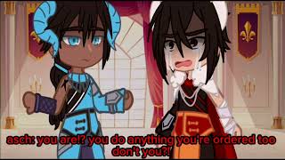 emotionless doll my inner demons MID aphmau  asch and pierce angst read description [upl. by Agamemnon]