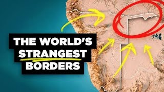 Bizarre Borders The Strangest Borders in the World 🌎 [upl. by Tamqrah]