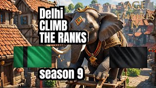 Season 9 \\ Delhi Elephants Climbs up the ladder \\ Age of Empires IV [upl. by Hawger]