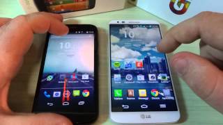 Motorola Moto G vs LG G2 la sfida [upl. by Magner]