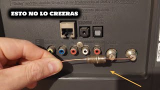 Nueva antena casera recibe Tv gratis en tu casa 📺 [upl. by Lemal]