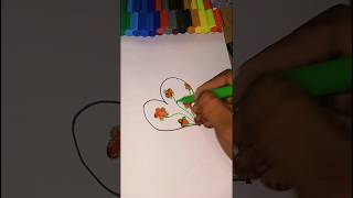 heart symbol sketch drawing video please support [upl. by Ad]